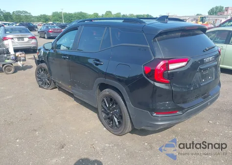 2023 GMC Terrain Fwd Sle from USA, damaged, VIN 3GKALMEG4PL135038
